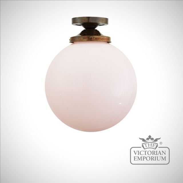 Plain Globe Ceiling Light in a choice of colours and sizes