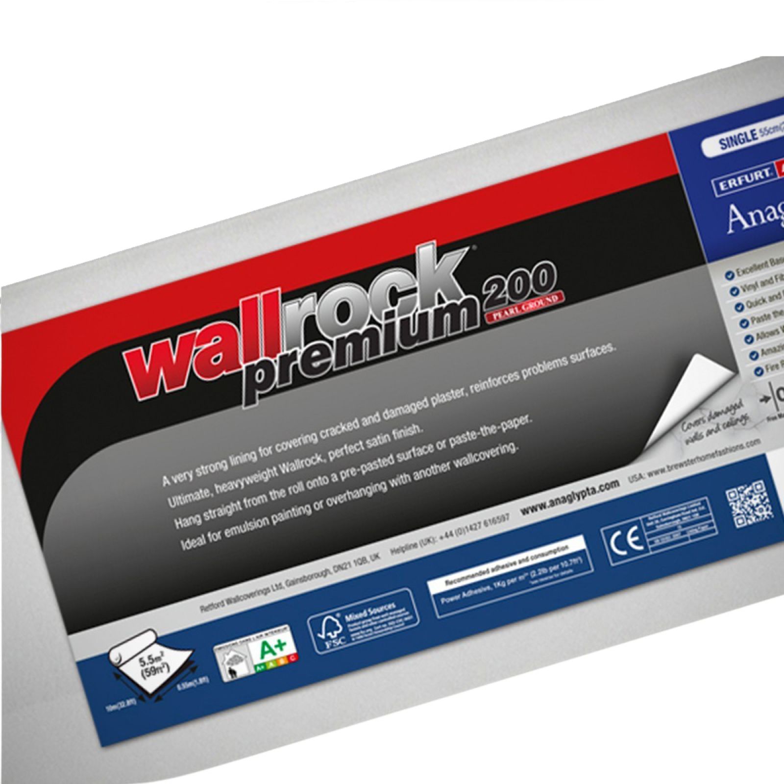 Wallrock Premium 200 Lining Paper