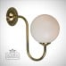 Wall Light Reeded Glass Victorian Wall266