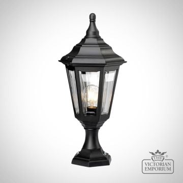 Globe Outdoor Pedistal Lamp Ip44 Victorian Kinsale Kinsaleped