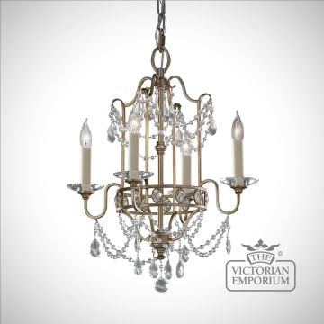 Cristal Pendant Lamp Victorian Gianna Fegianna4