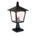 Outdoor Pedistal Lamp Ip44 Victorian York Bl7