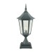 Outdoor Pedistal Lamp Ip44 Victorian Valencia Grand Vg3blk