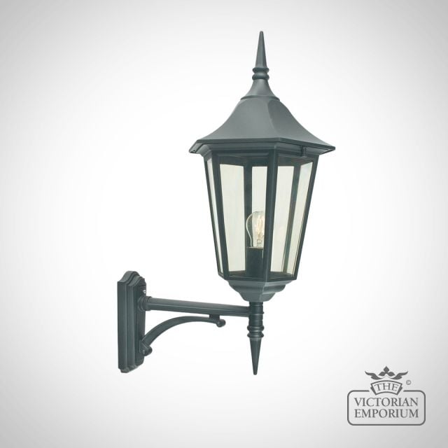 Outdoor Wall Lamp Ip44 Victorian Valencia Grand Vg1blk