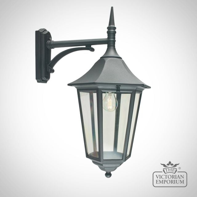 Outdoor Wall Lamp Ip44 Victorian Valencia Grand Vg2blk
