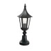 Outdoor Pedistal Lamp Ip44 Victorian Rimini R3blk
