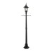 Outdoor Post Lamp Ip44 Victorian Rimini R5blk