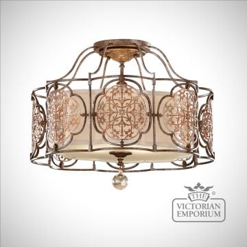 Oriental Ceiling Lamp Victorian Marcella Femarcellasf