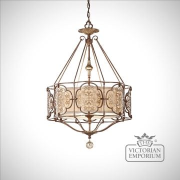 Oriental Pendant Lamp Victorian Marcella Femarcellap