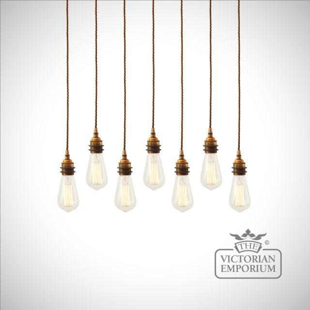 Incandecent Chandelier Light Antique Or Polished Brass Or Silver Mlf289