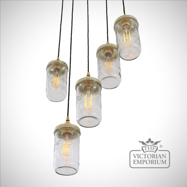 Jarjar Chandelier Light Antique Or Polished Brass Or Silver Mlf182satbrs 3