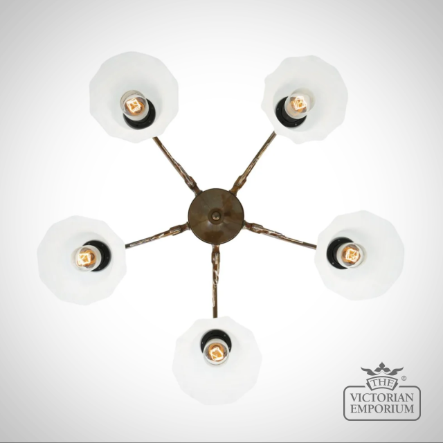 Medan Five Arm Chandelier 7671