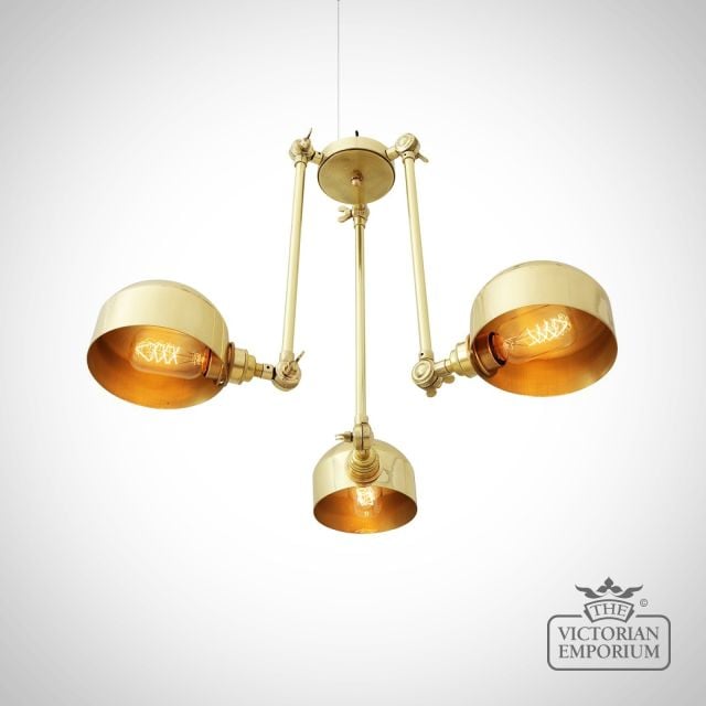 Neiva Chandelier Light Antique Or Polished Brass Or Silver Mlf209polbrs 2