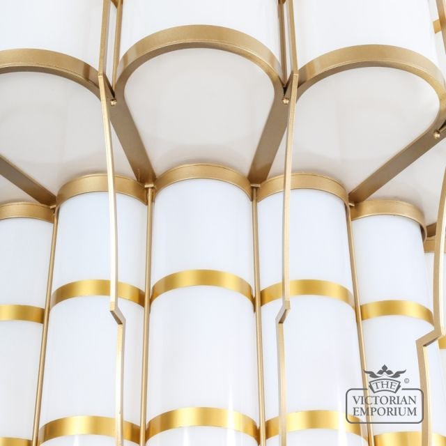 Saint Denis Large Chandelier Three Tier  Mlf310pcbrz 10