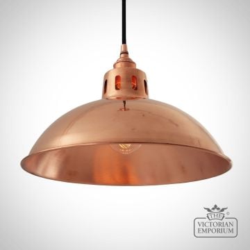 Berlin Pendant Light in Polished Copper