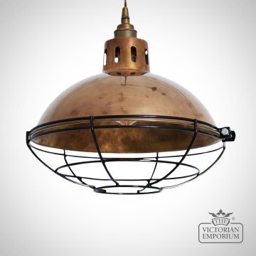 Chester Cage Factory Pendant Light