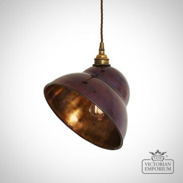 Paz Art Pendant Light - in Antique Brass, Antique Silver or Polished Brass