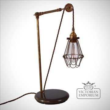 Epoch Pulley Cage Table Light