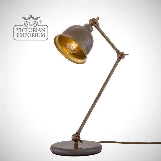 Dale Table Light Antique Or Polished Brass Or Silver Mltl027antbrs
