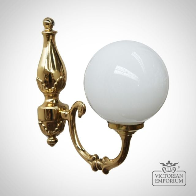 Ben Light Antique Or Polished Brass Or Silver Mlwl034