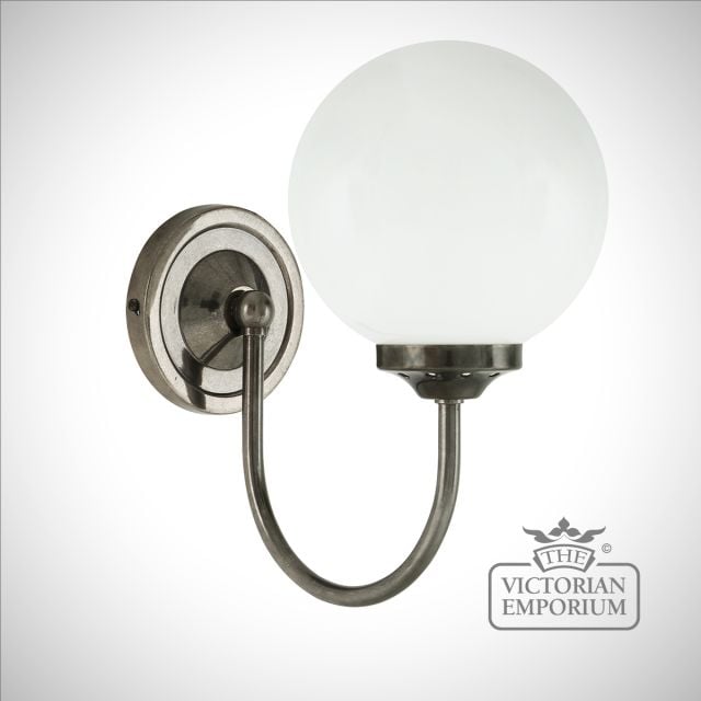 Bragan Light Antique Or Polished Brass Or Silver Mlwl013antslv 1