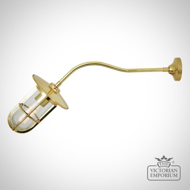 Bromwell Light Antique Or Polished Brass Or Silver Mlwl152polbrscl 1