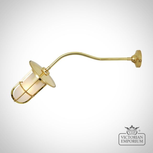 Bromwell Light Antique Or Polished Brass Or Silver Mlwl152polbrsfr 1