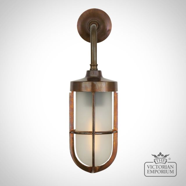 Carac Light Antique Or Polished Brass Or Silver Mlwl128antbrsfr 1