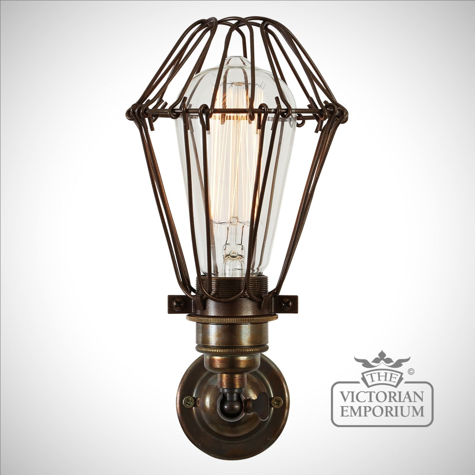 Cotton Cage Wall Light