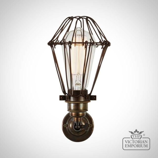 Cotton Cage Wall Light
