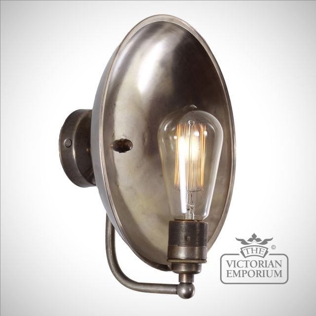 Chulainn Industrial Dish Wall Light