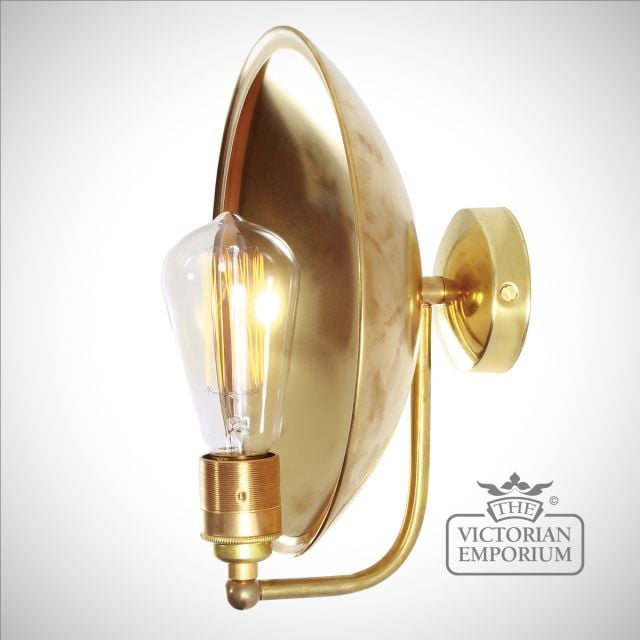 Cullen Light Antique Or Polished Brass Or Silver Mlwl178 Polbrs