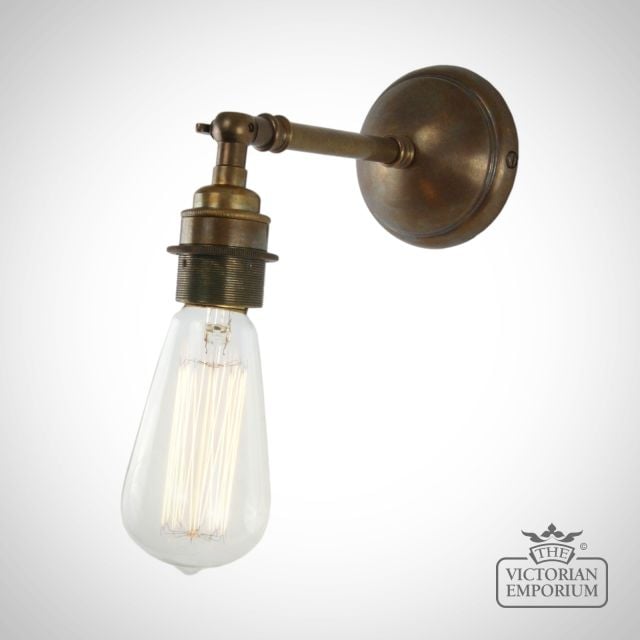 Dabb Light Antique Or Polished Brass Or Silver Mlwl168antslv