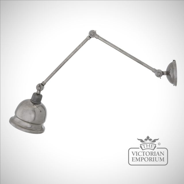 Dale Picture Light Antique Or Polished Brass Or Silver Mpl014antslv 4