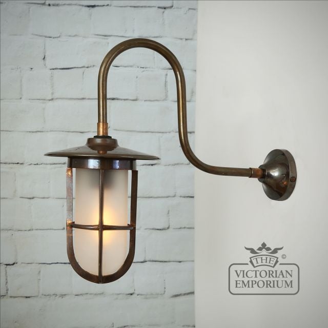 Fabo Light Antique Or Polished Brass Or Silver Mlwl140antbrsfr 1