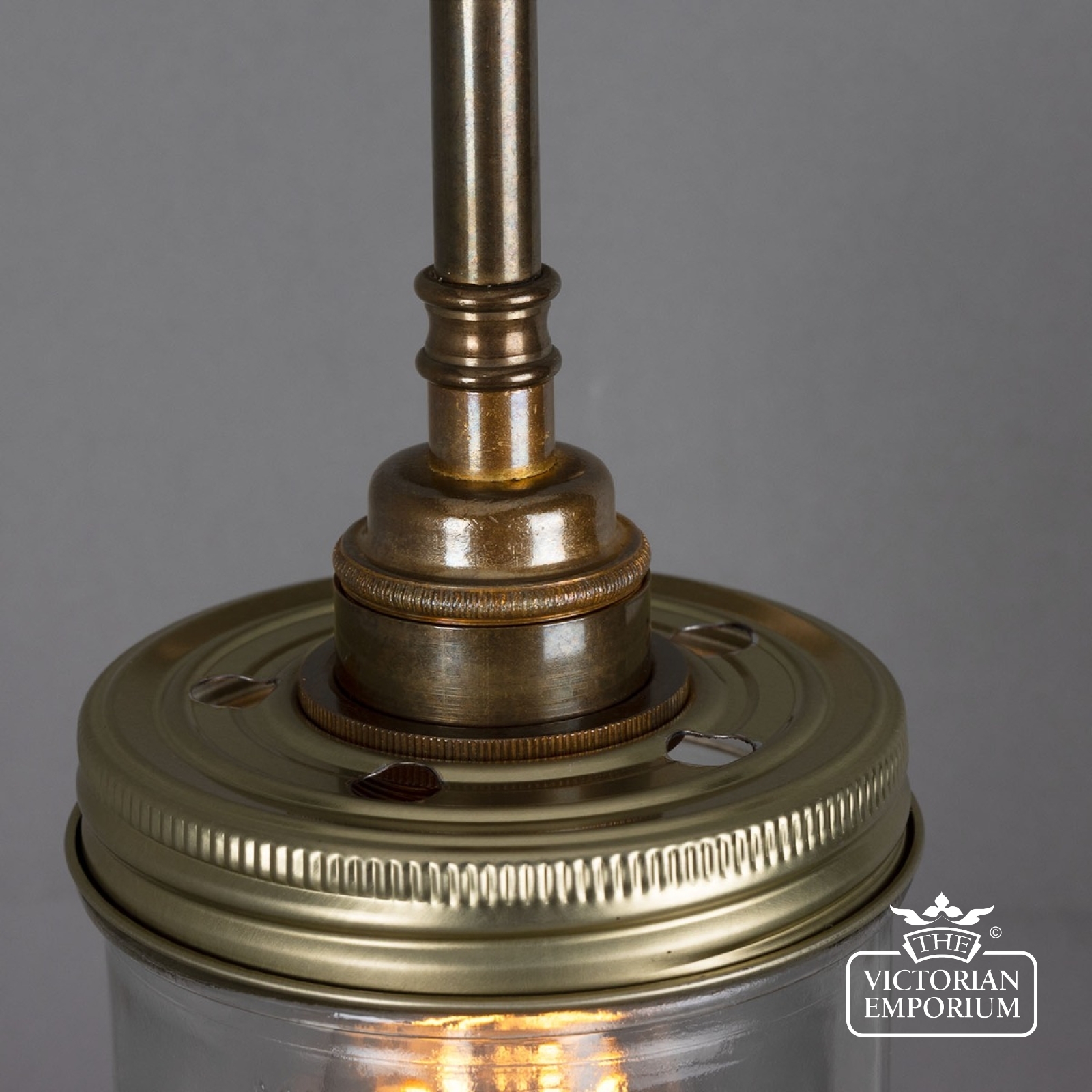 Jam Jar Flush Wall Light In A Choice Of Finishes Wall Lights