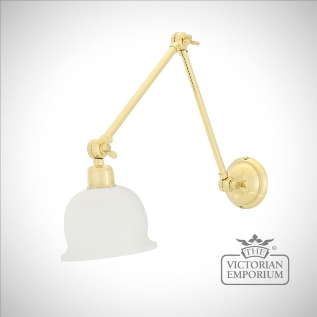 Nico Light Antique Or Polished Brass Or Silver Mlwl388pcwte