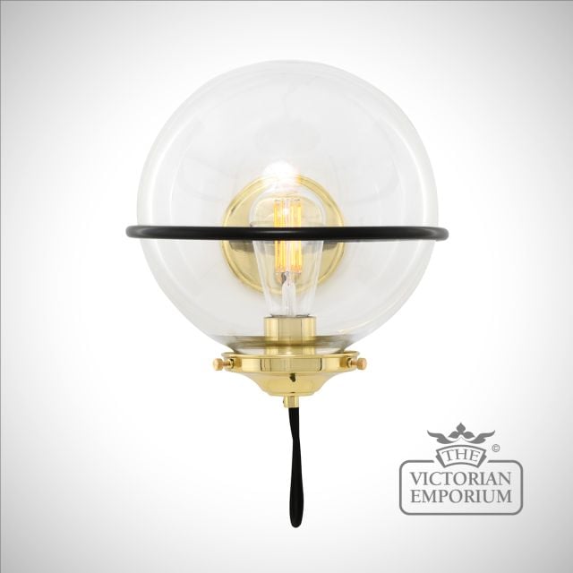 Oranmore Light Antique Or Polished Brass Or Silver Mlwl400polbrscl 1