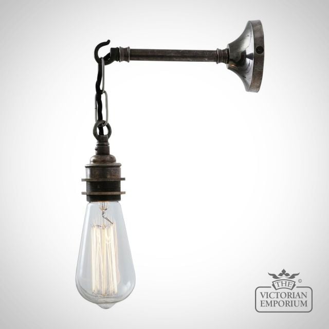 Prei Industrial Wall Light 8644  Mlwl191antslv