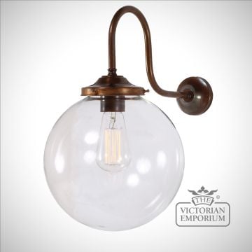 Riad Globe Wall Light in a choice of colours and sizes