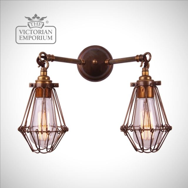 Rigo Light Antique Or Polished Brass Or Silver Mlwl182antbrs 2