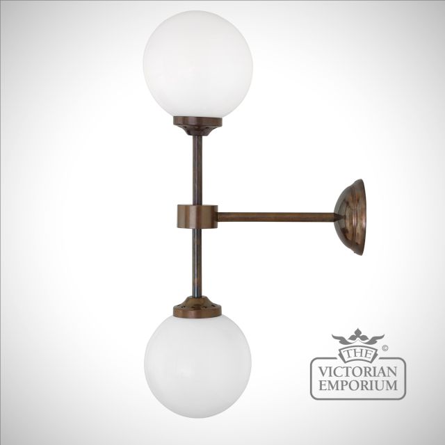 Yaounde Light Antique Or Polished Brass Or Silver Mlwl235antbrs 2