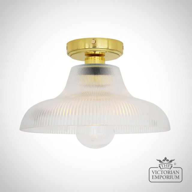 Aqua Bathroom Ceiling Flush Mount Light - Choice of 2 sizes
