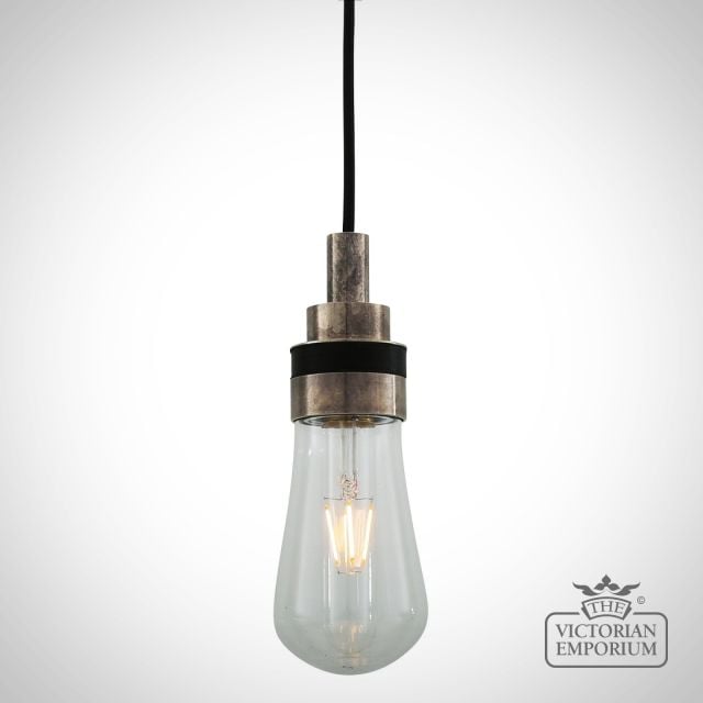 Bo Outdoor Pendant Light Antique Or Polished Brass Or Silver Mlbp009antslv 2