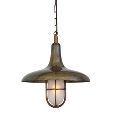 Mira Outdoor Pendant Light Antique Or Polished Brass Or Silver Mlbp032antbrs 2