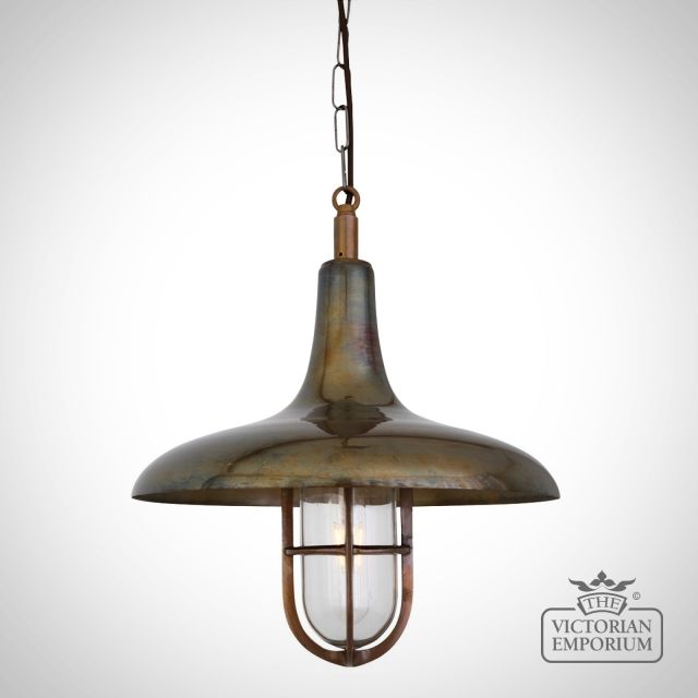 Mira Outdoor Pendant Light Antique Or Polished Brass Or Silver Mlbp032antbrs 3