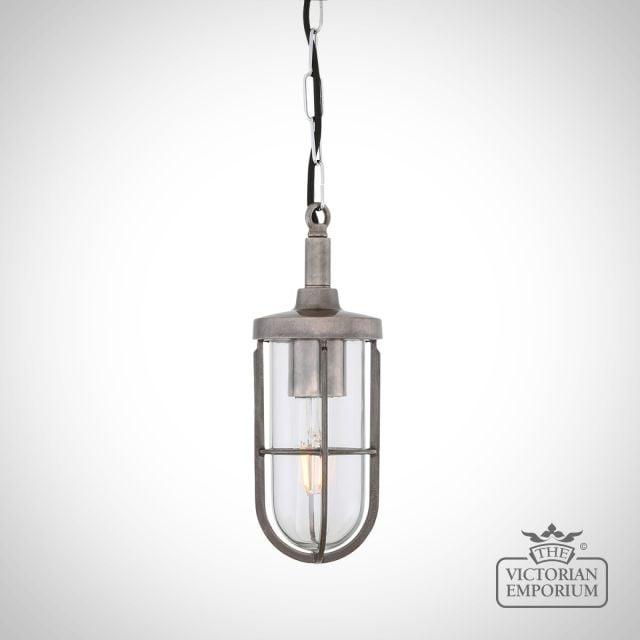Owel Outdoor Pendant Light Antique Or Polished Brass Or Silver Mlbp038antslvcl