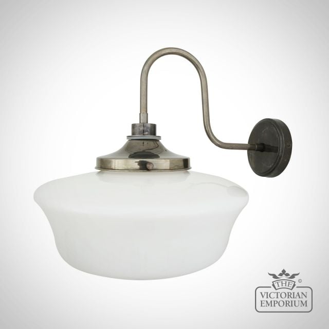 Anath Outdoor Wall Light Antique Or Polished Brass Or Silver Mlbwl053antslv 2