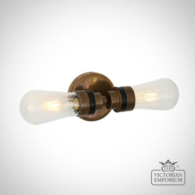Arran Bathroom or Outdoor Swan Neck Wall Light