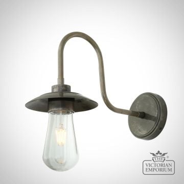 Ren Swan Outdoor Wall Light Antique Or Polished Brass Or Silver Mlbwl061antslv 2